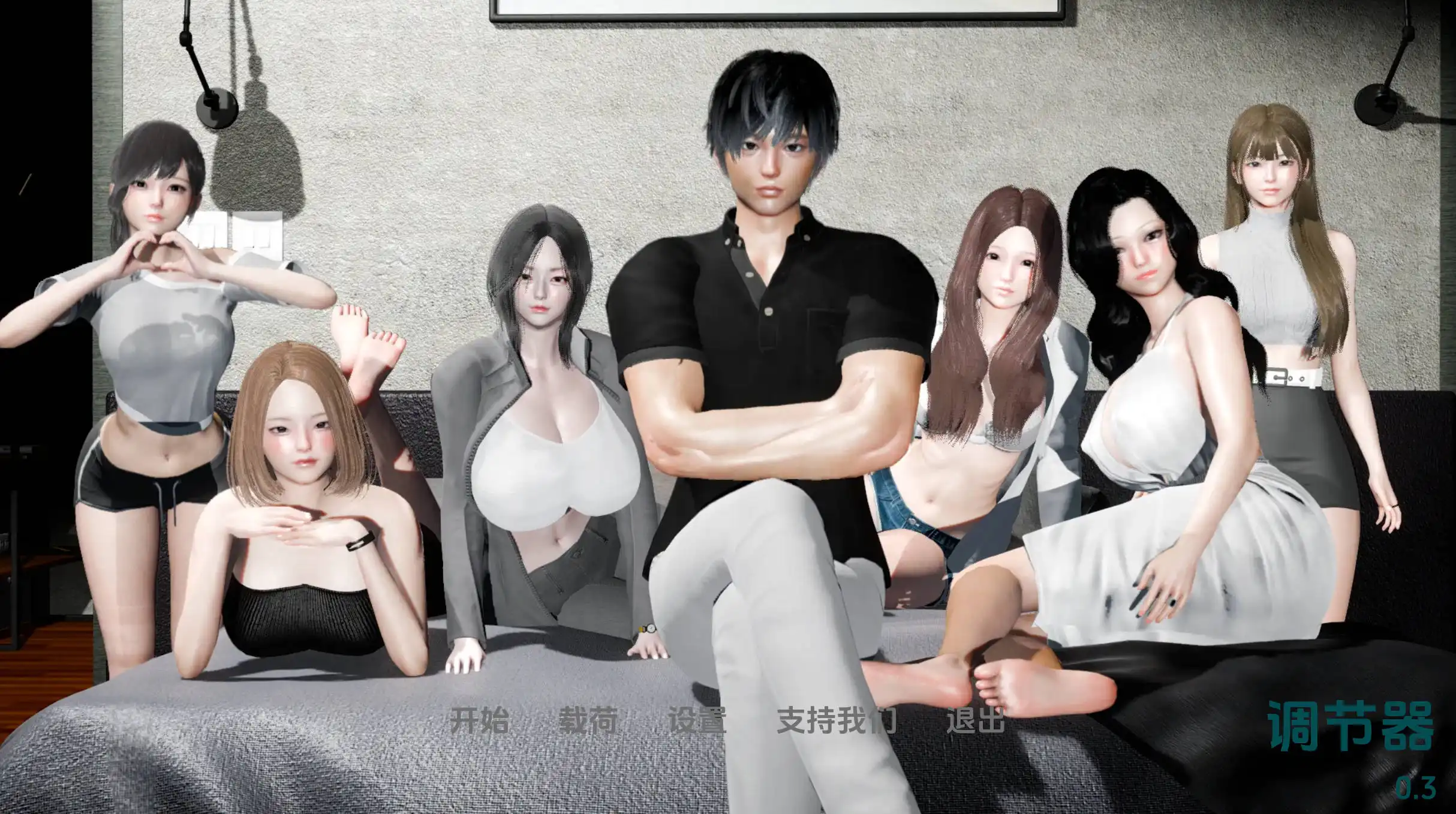 【欧美SLG/汉化/动态/PC/安卓】调节器0.3汉化版  [PC/安卓]-破次元